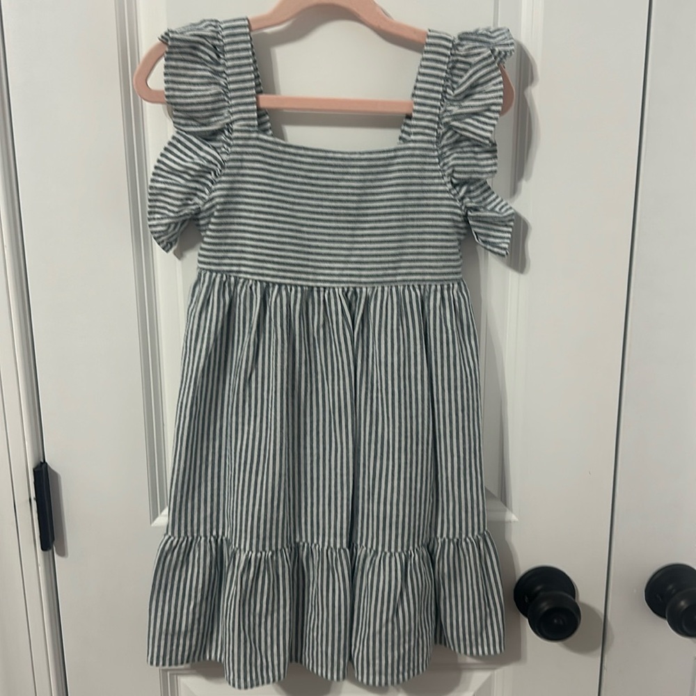 Beautiful linen seersucker dress